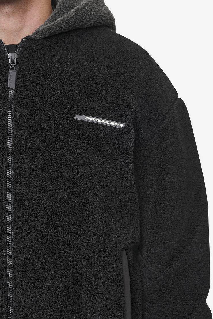 Pegador Absecon Teddy Jacket Black Anthracite Großer Ausverkauf