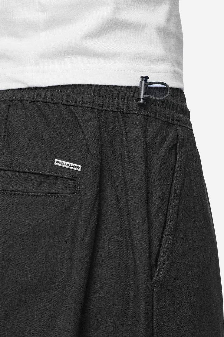 Pegador Ashton Parachute Pants Black Preisnachlass