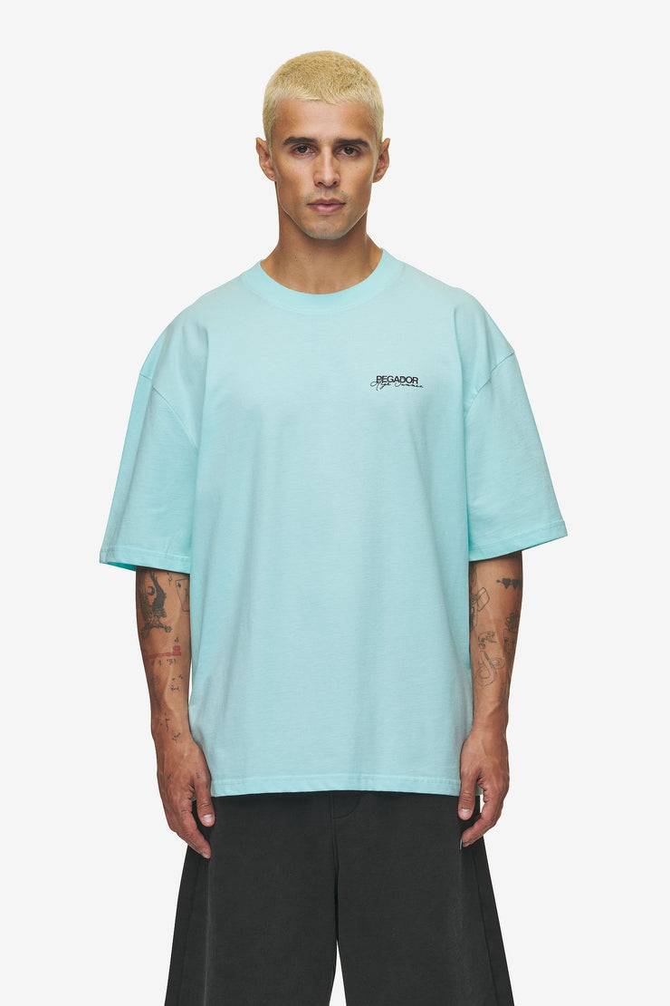 Pegador Patino Oversized Tee Washed Sky Blue Muttertagsangebot
