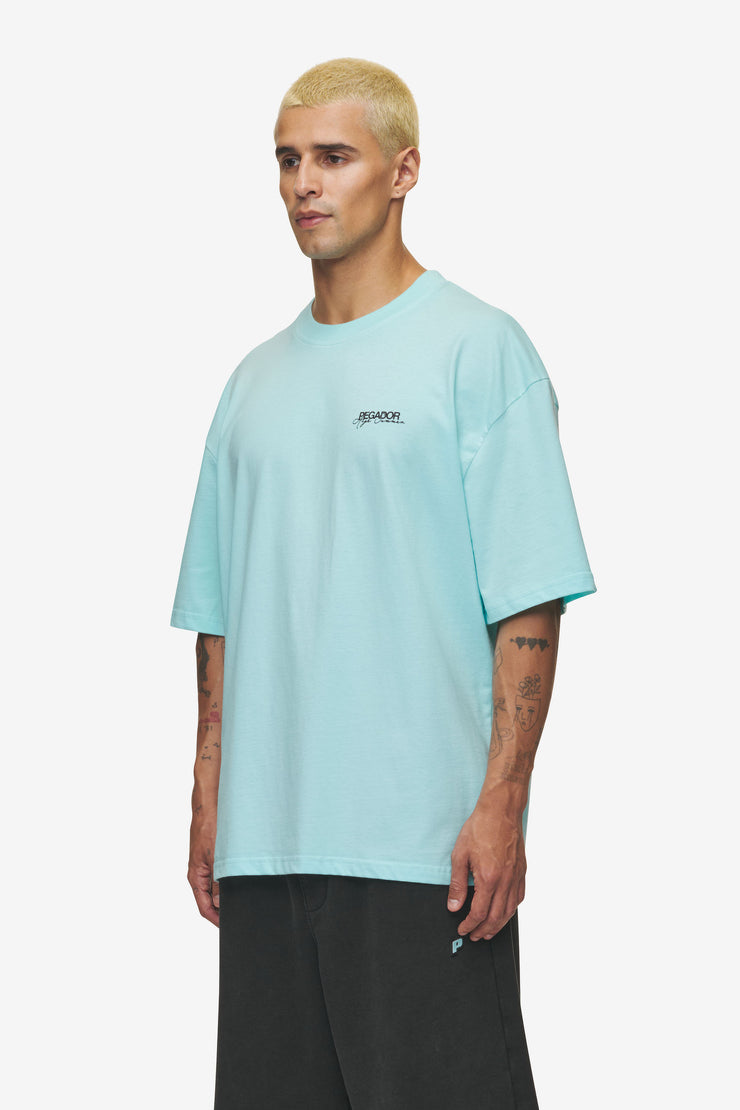 Pegador Patino Oversized Tee Washed Sky Blue Muttertagsangebot