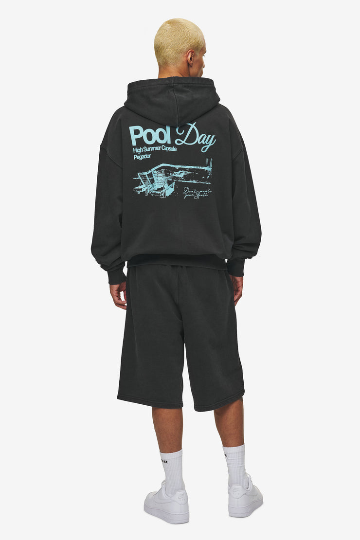 Pegador Patino Oversized Sweat Jacket Vintage Black Vatertagsangebot
