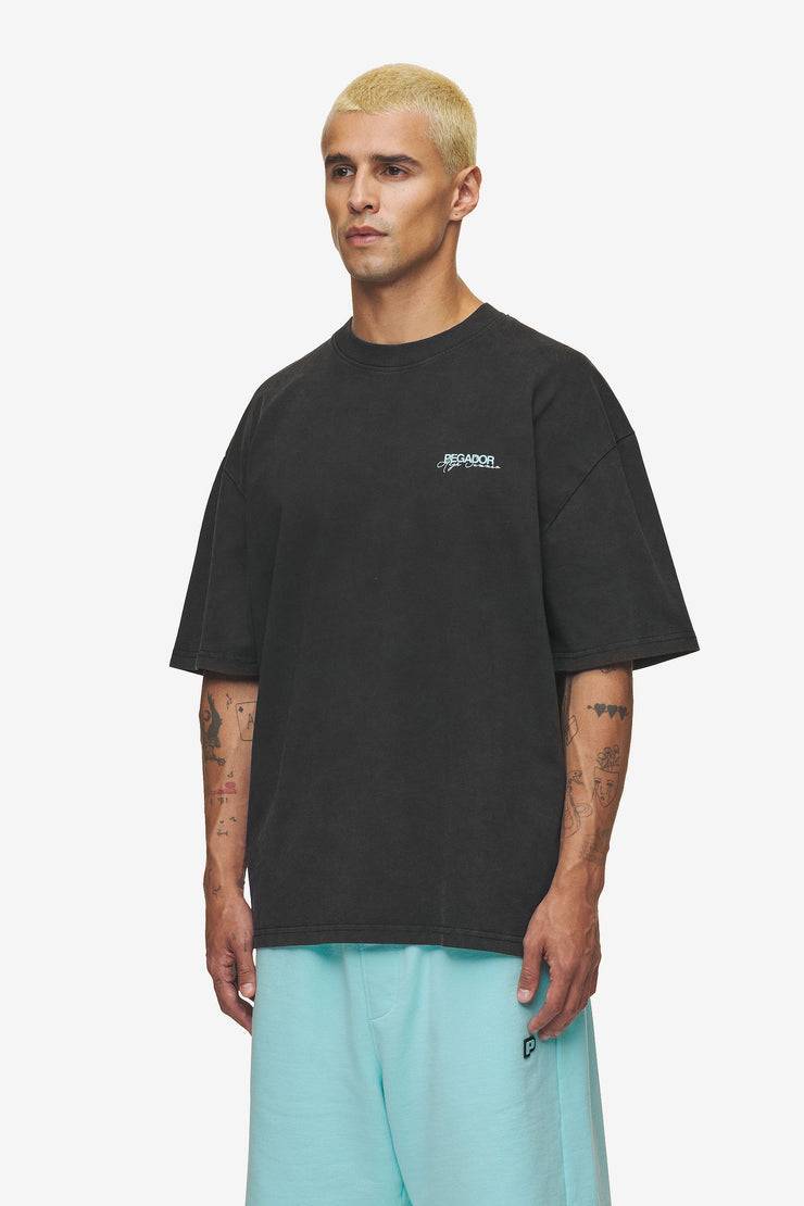Pegador Patino Oversized Tee Vintage Black Valentinstagsangebot