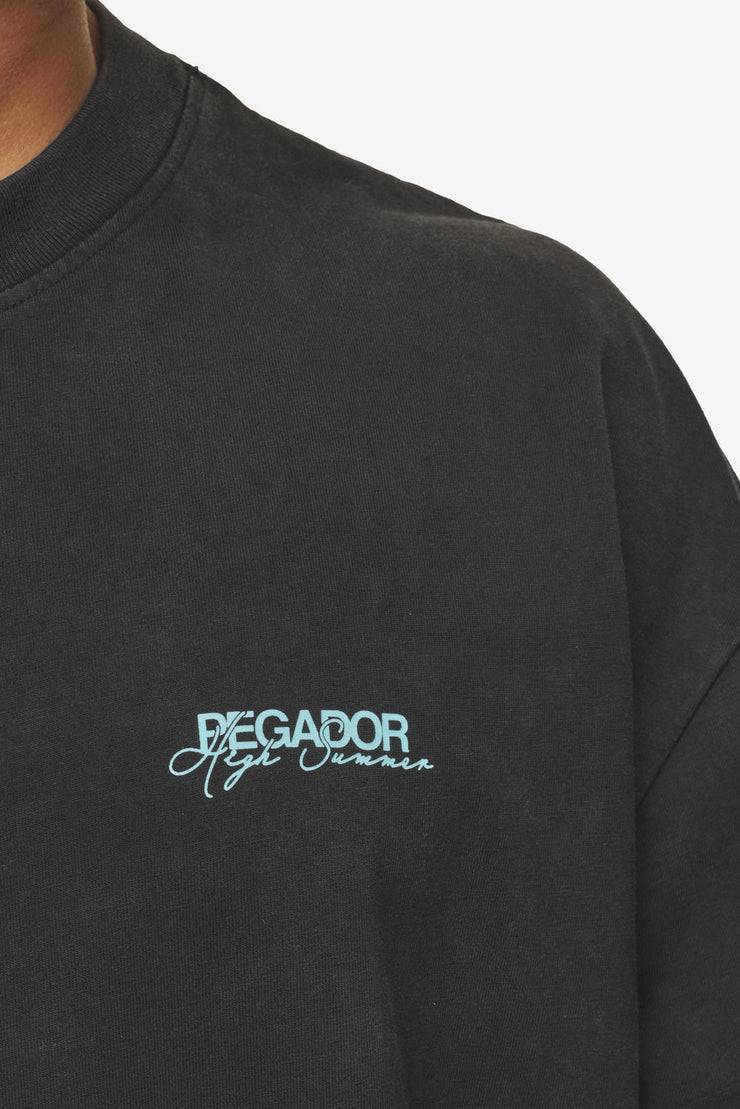 Pegador Patino Oversized Tee Vintage Black Valentinstagsangebot