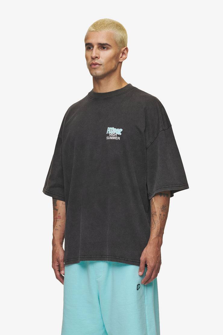 Pegador Farrar Boxy Tee Vintage Black Jubiläumsangebot