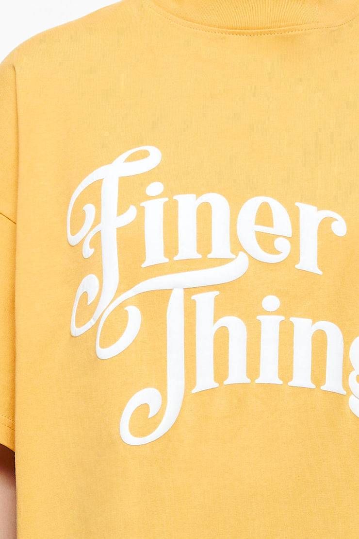 Pegador Birca Heavy Oversized Tee Vintage Washed Golden Sun Lagerräumung
