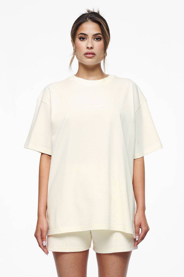 Pegador Bel Air Heavy Oversized Tee Vintage Washed Unbleached Gum Heißer Verkauf