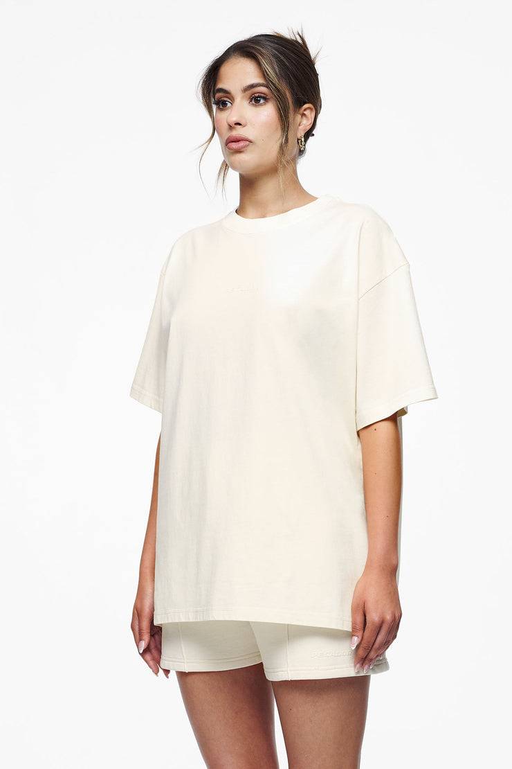 Pegador Bel Air Heavy Oversized Tee Vintage Washed Unbleached Gum Heißer Verkauf