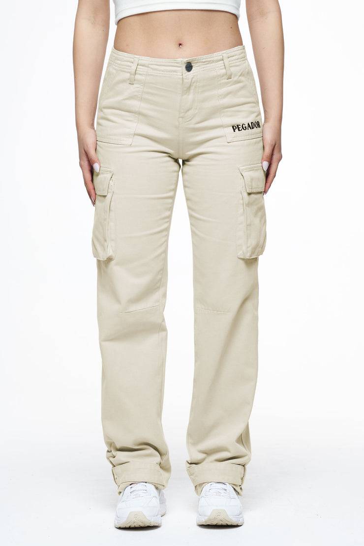 Pegador Arlia Wide Cargo Pants Espresso Zeitlich begrenztes Angebot