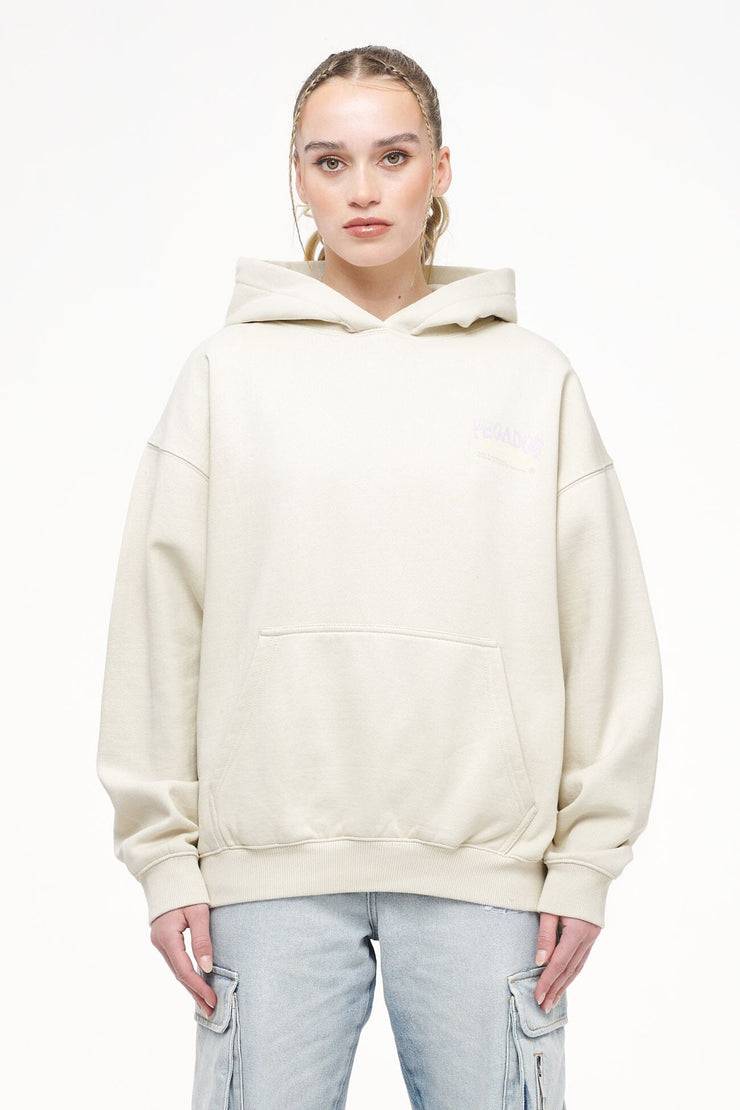Pegador Lola Oversized Hoodie Vintage Washed Angels Cream Tägliche Deals