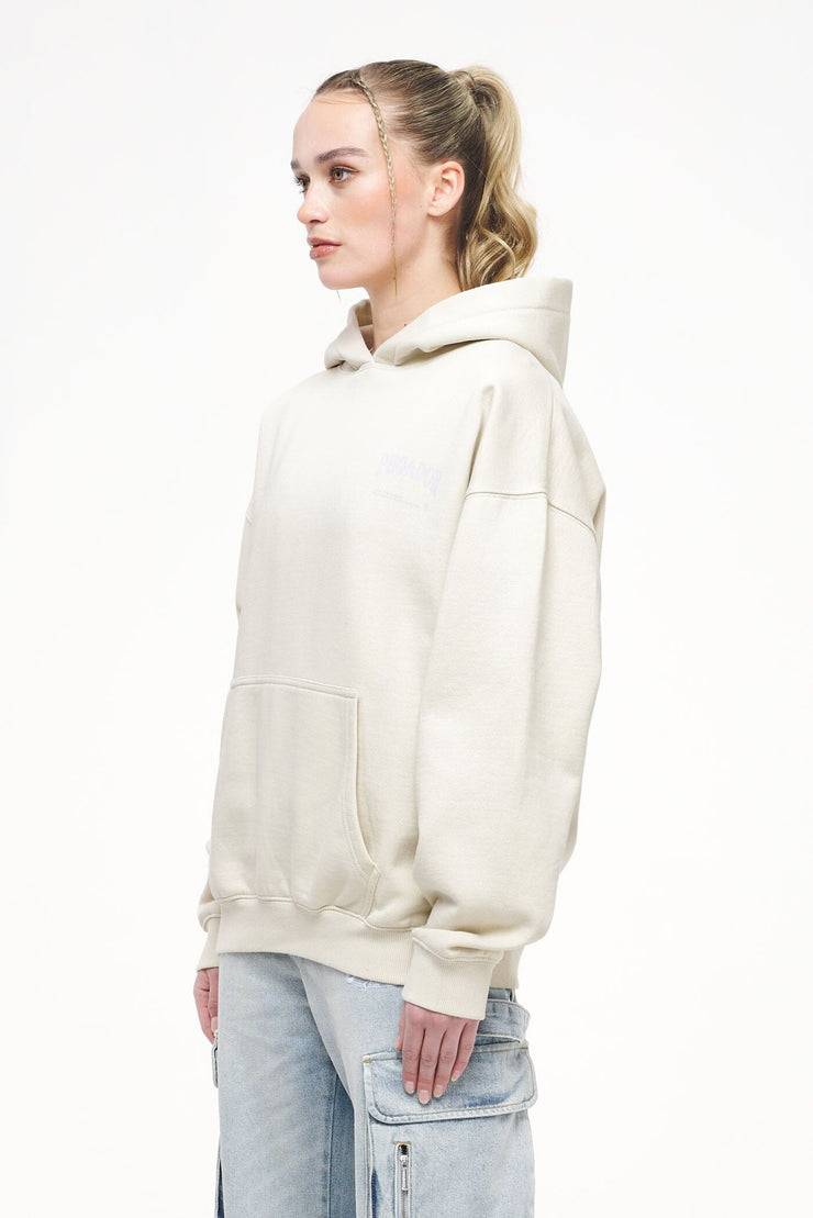 Pegador Lola Oversized Hoodie Vintage Washed Angels Cream Tägliche Deals