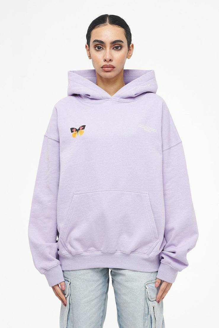 Pegador Mace Oversized Hoodie Vintage Washed Purple Paste VIP-Rabatte