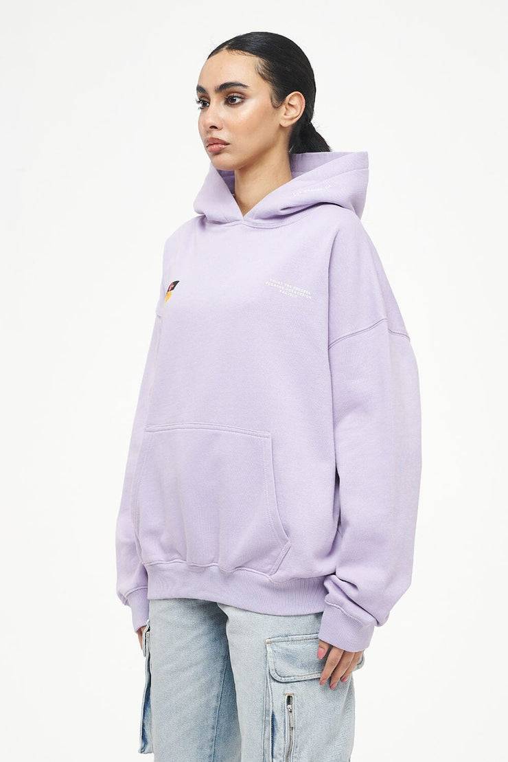 Pegador Mace Oversized Hoodie Vintage Washed Purple Paste VIP-Rabatte