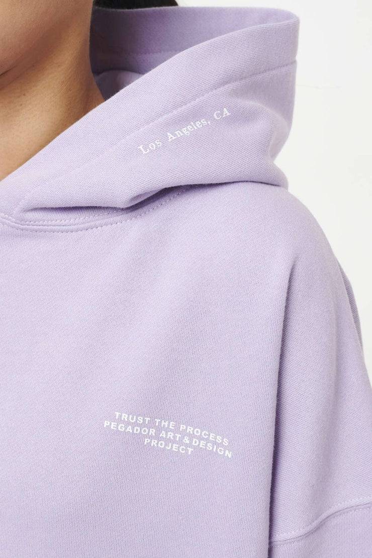Pegador Mace Oversized Hoodie Vintage Washed Purple Paste VIP-Rabatte