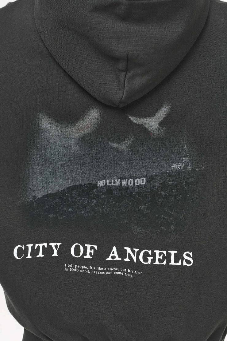 Pegador Angel Oversized Hoodie Vintage Washed Iron Grey Tiefpreis