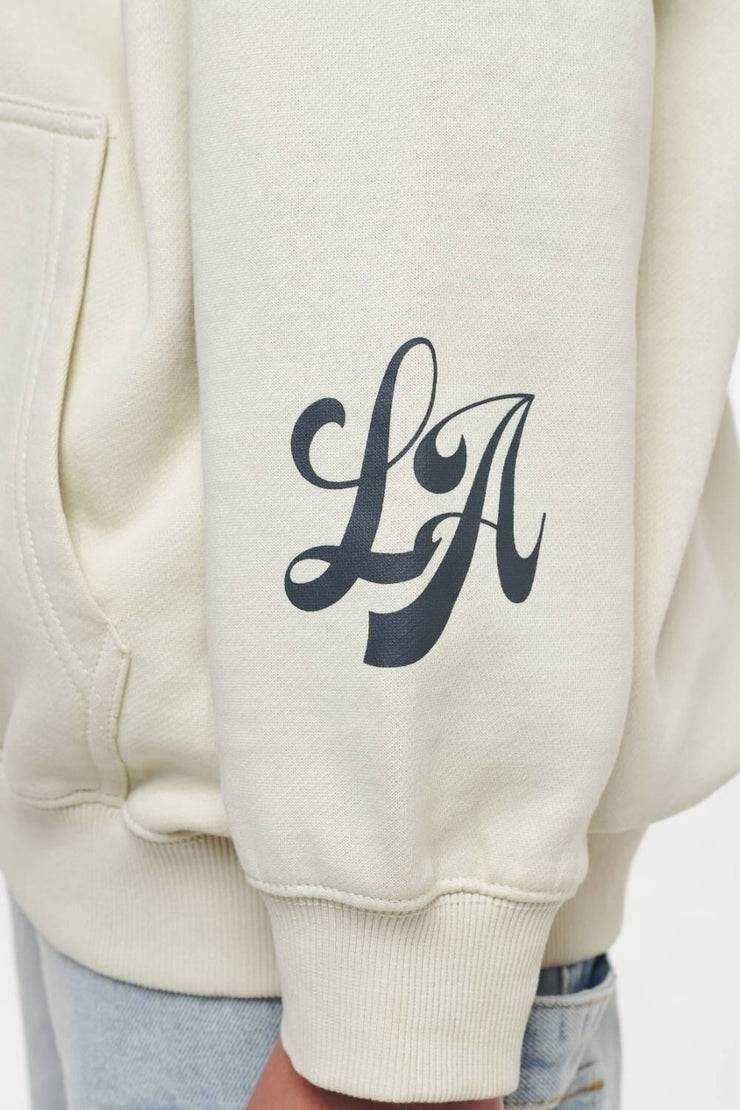 Pegador L.A. Oversized Hoodie Vintage Washed Angels Cream Kostenlose Rückgabe