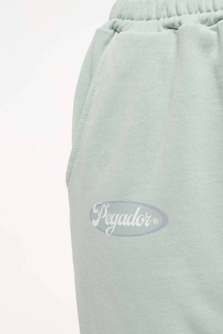 Pegador Olvera Straight Sweat Pants Vintage Washed Milky Green Letzter Tag