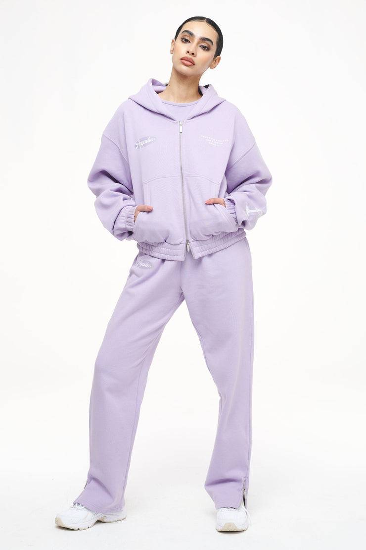 Pegador Olvera Straight Sweat Pants Vintage Washed Purple Paste Zeitbegrenzte Promotion