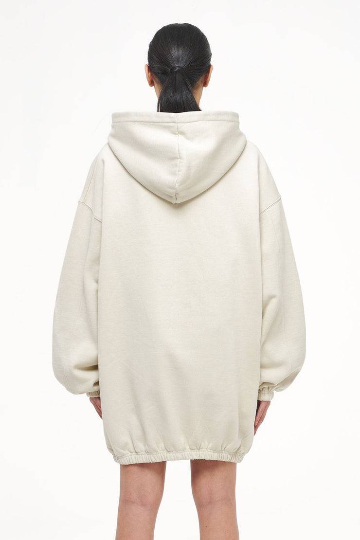 Pegador Lulea Oversized Hoodie Dress Vintage Washed Angels Cream Discount Store für neue Produkte