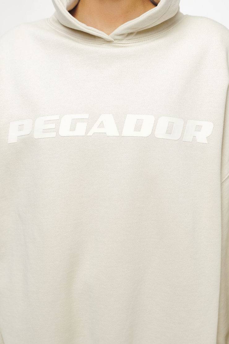 Pegador Lulea Oversized Hoodie Dress Vintage Washed Angels Cream Discount Store für neue Produkte