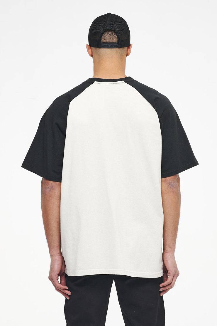 Pegador Hudson Raglan Oversized Tee Vintage Washed Angels Cream Black Ink Speichern exportieren