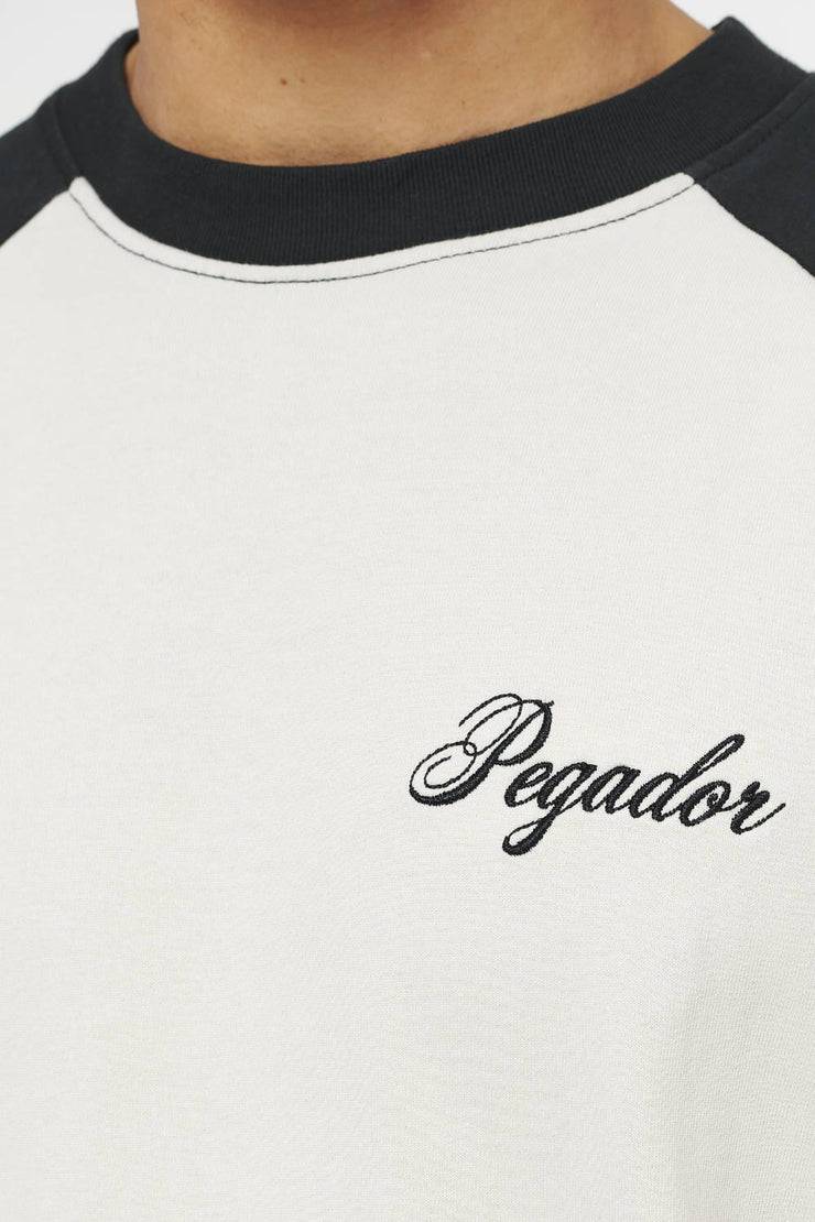 Pegador Hudson Raglan Oversized Tee Vintage Washed Angels Cream Black Ink Speichern exportieren