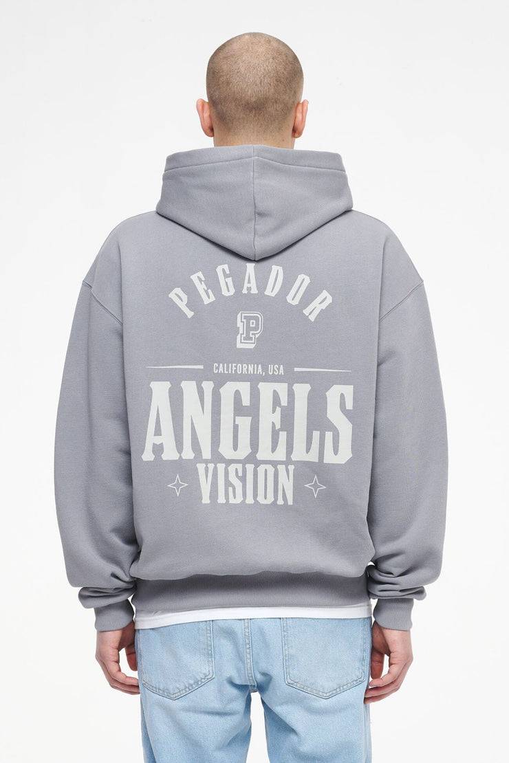 Pegador Salal Oversized Sweat Jacket Vintage Washed Dusk Grey Black Friday Preise