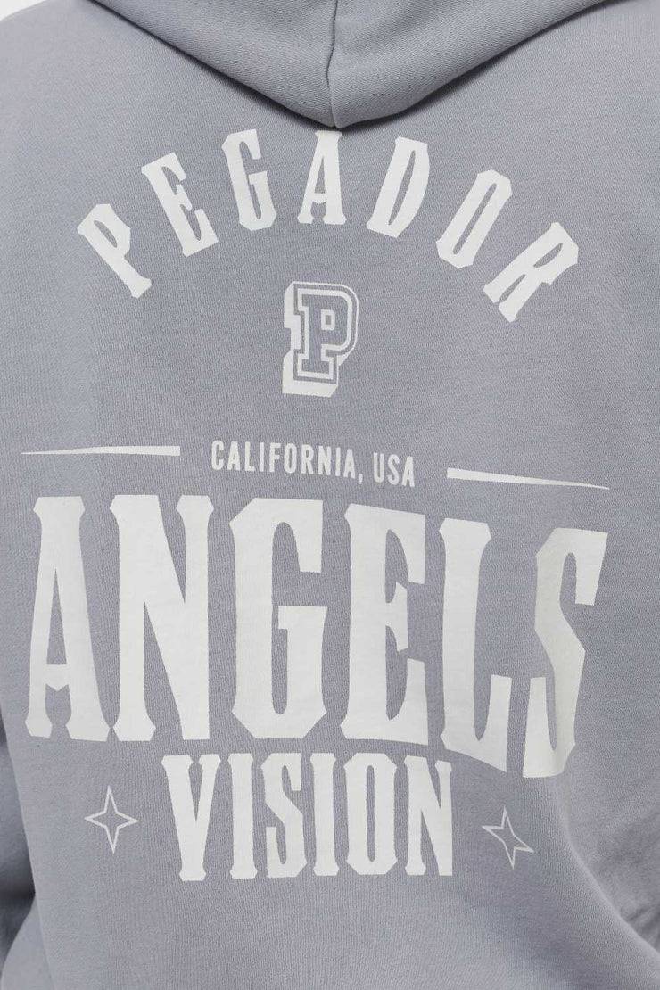 Pegador Salal Oversized Sweat Jacket Vintage Washed Dusk Grey Black Friday Preise
