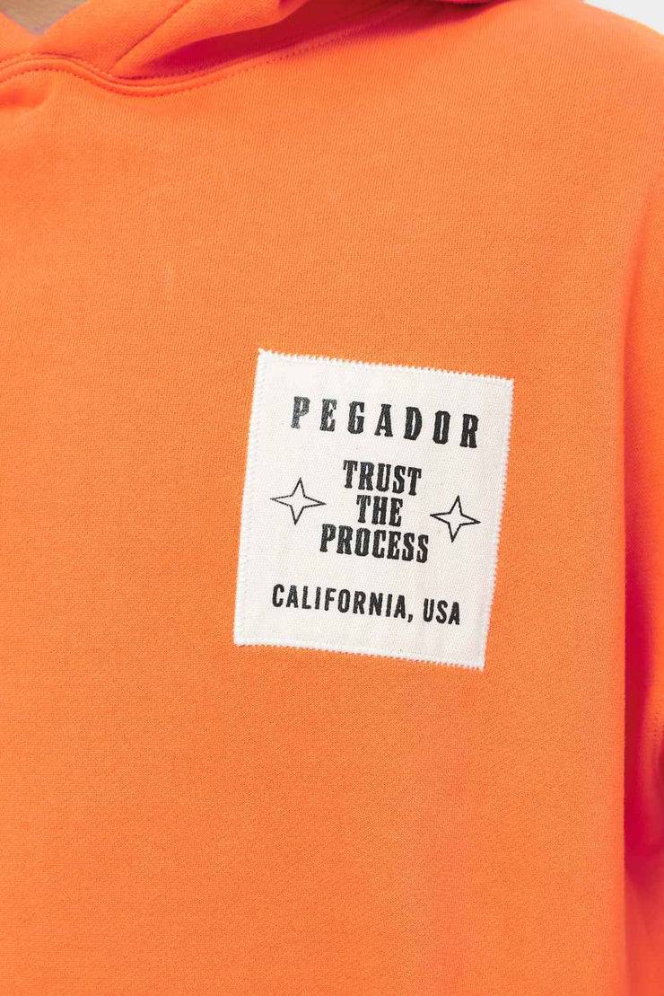 Pegador Salal Oversized Hoodie Vintage Washed Sunrise Orange 50% Rabatt für begrenzte Zeit