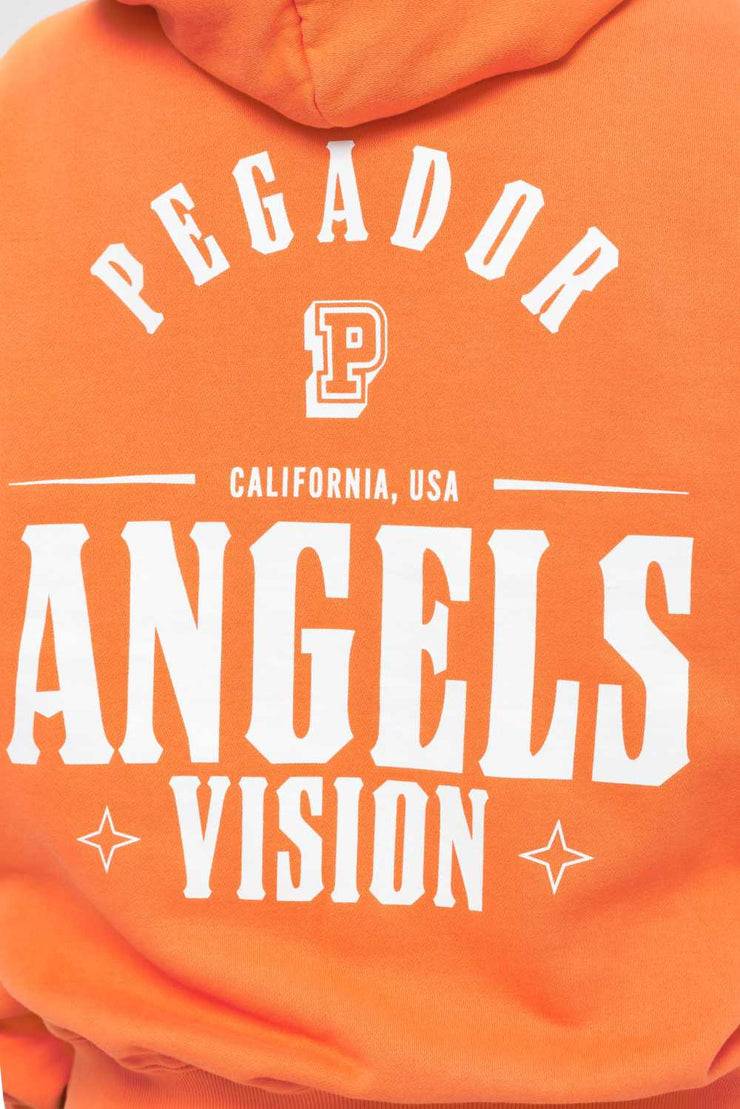 Pegador Salal Oversized Hoodie Vintage Washed Sunrise Orange 50% Rabatt für begrenzte Zeit