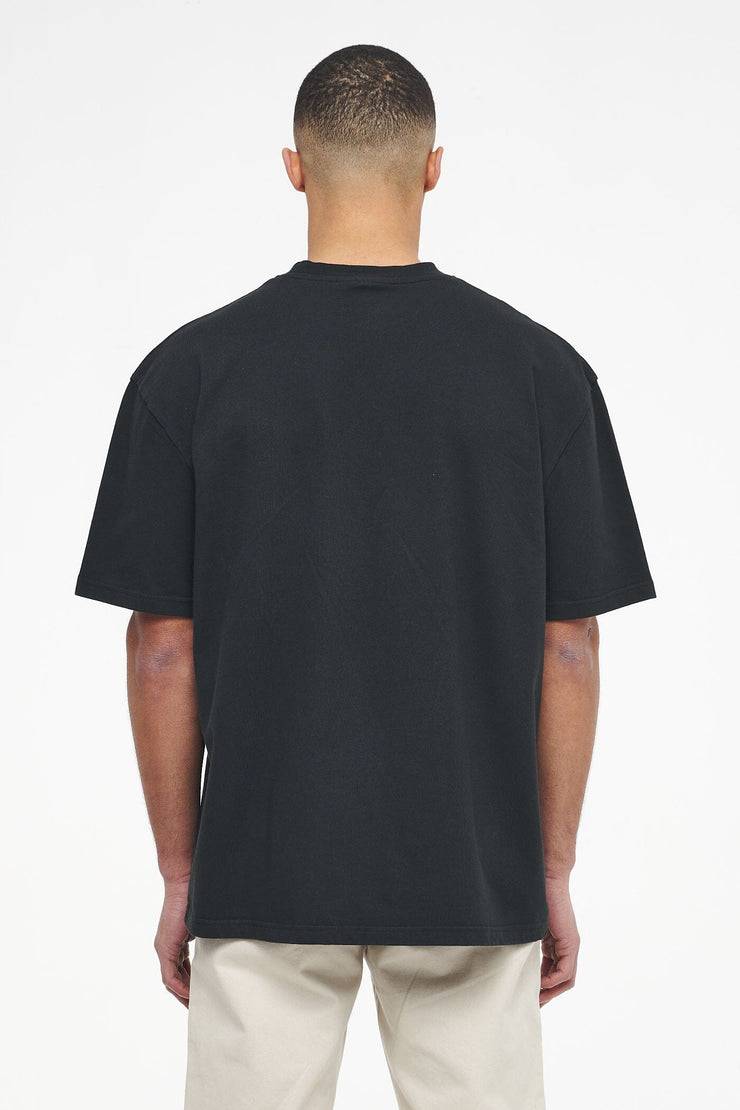 Pegador Algon Oversized Tee Vintage Washed Black Ink Schlussverkauf