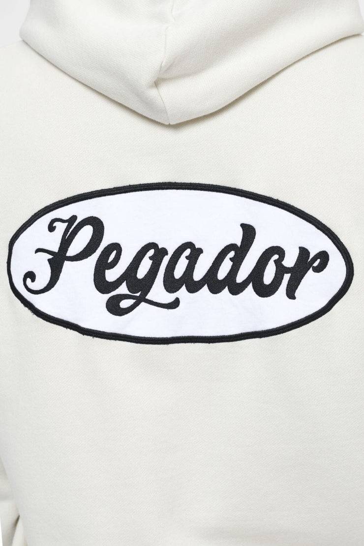 Pegador West Oversized Sweat Jacket Vintage Washed Angels Cream Günstiger Verkauf