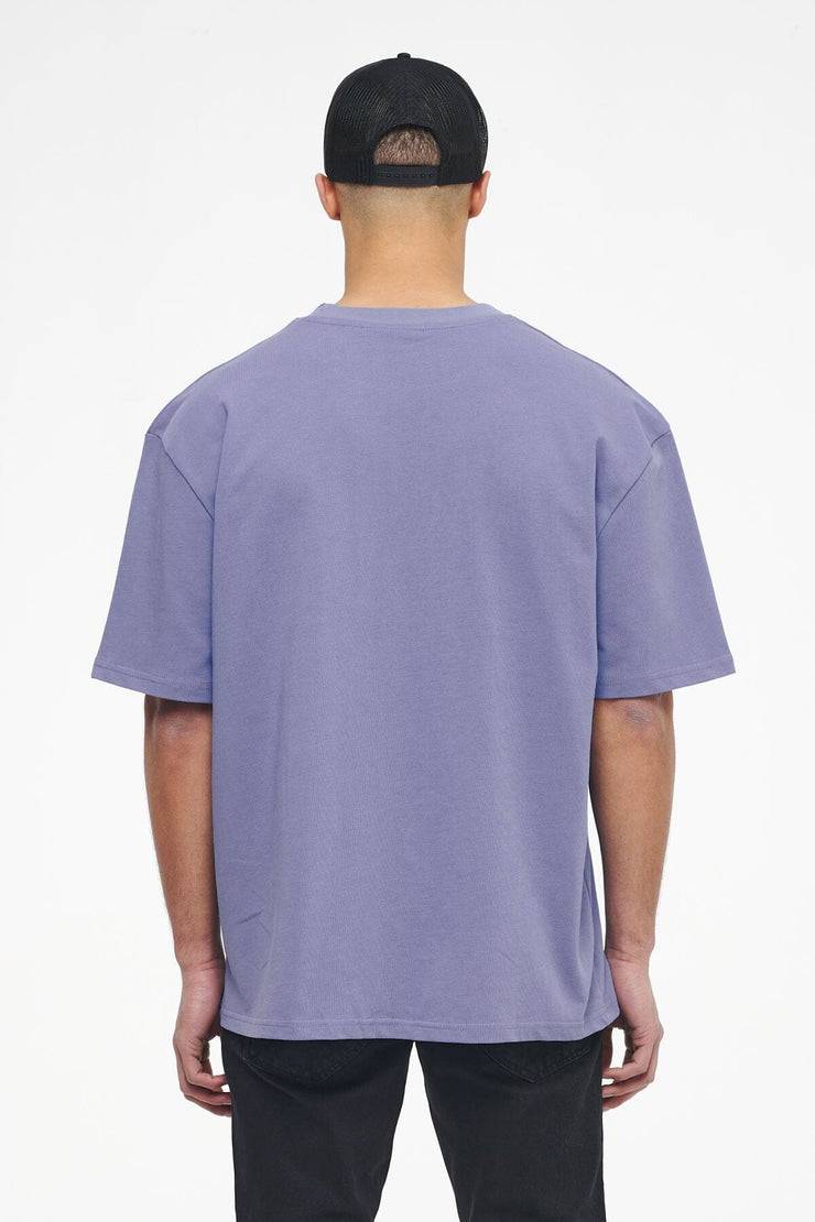 Pegador West Oversized Tee Vintage Washed Magic Violet Blitzverkäufe