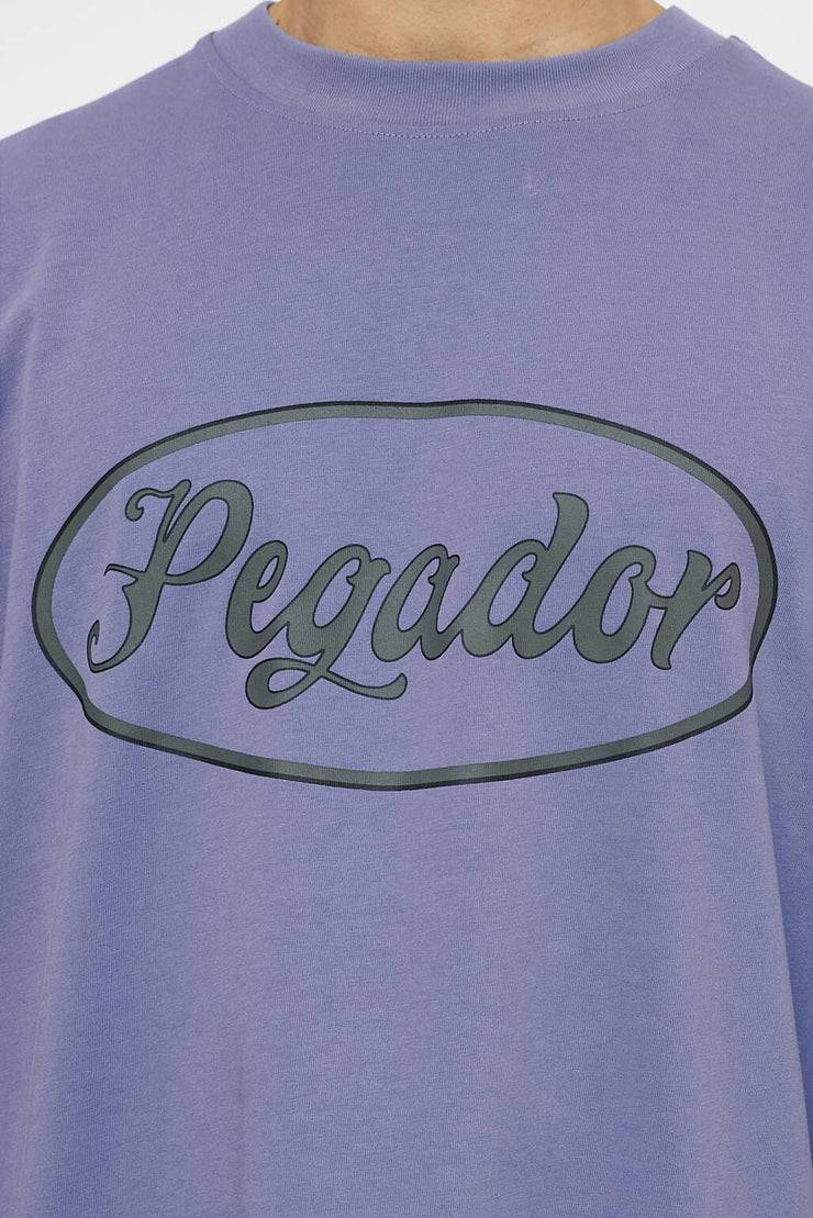 Pegador West Oversized Tee Vintage Washed Magic Violet Blitzverkäufe