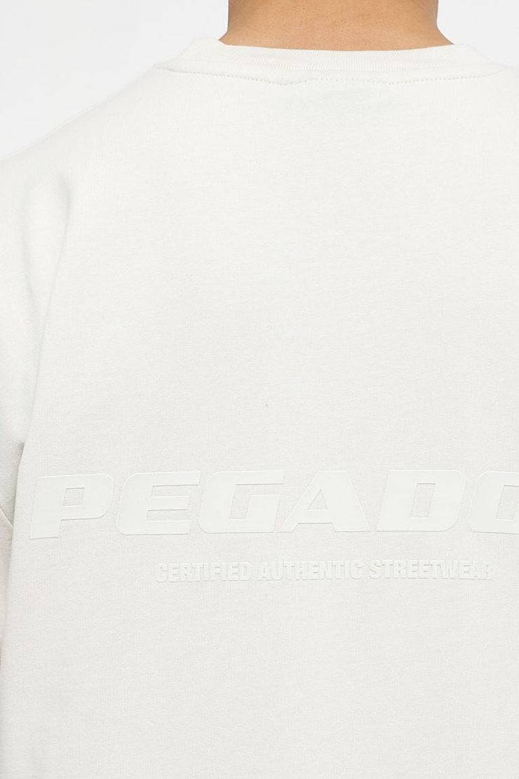 Pegador Colne Logo Oversized Tee Vintage Washed Angels Cream Gum Günstig kaufen