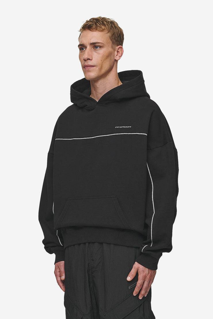 Pegador Beak Boxy Hoodie Washed Black Exklusive Angebote