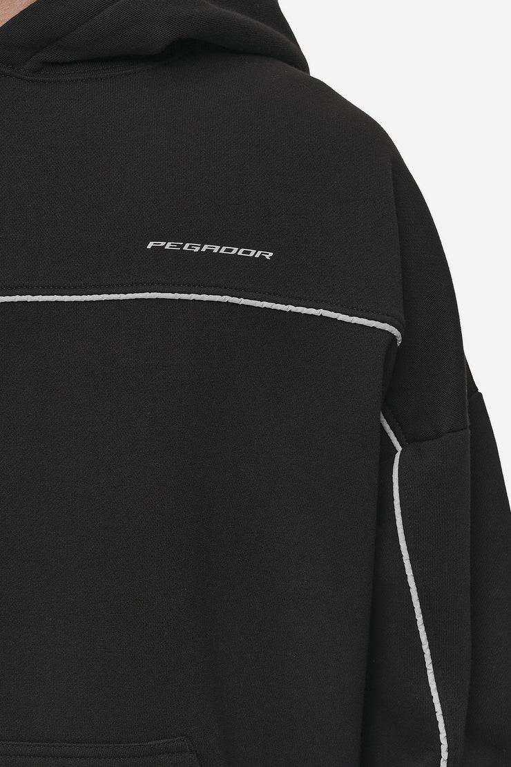 Pegador Beak Boxy Hoodie Washed Black Exklusive Angebote