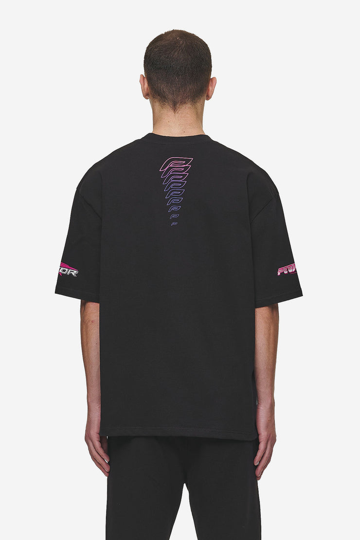 Pegador Saxon Oversized Tee Washed Black Saisonale Angebote