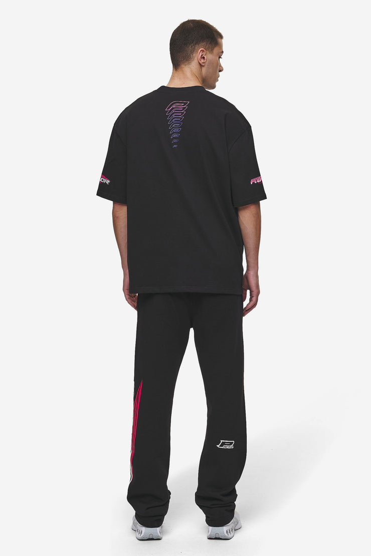 Pegador Saxon Oversized Tee Washed Black Saisonale Angebote