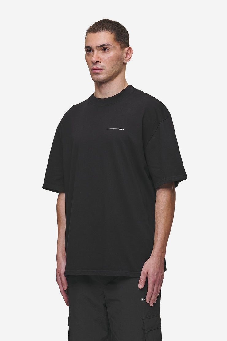 Pegador Madron Oversized Tee Washed Black Kauf eins, bekomm eins gratis