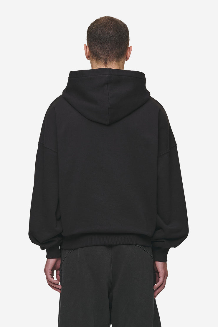 Pegador Iron Boxy Hoodie Washed Black Riesige Ersparnisse