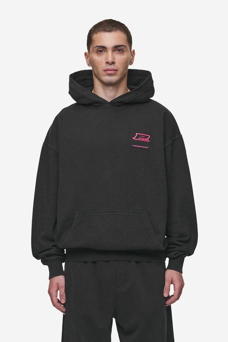Pegador Hawkins Oversized Hoodie Vintage Black VIP-Rabatte