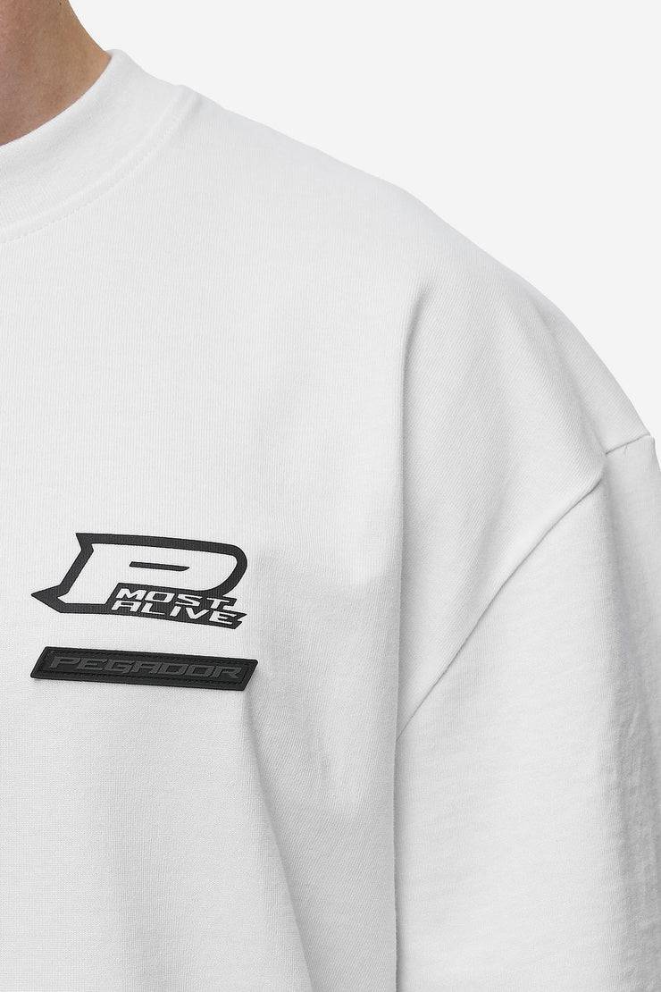 Pegador Hawkins Oversized Tee White Super Sparpreis