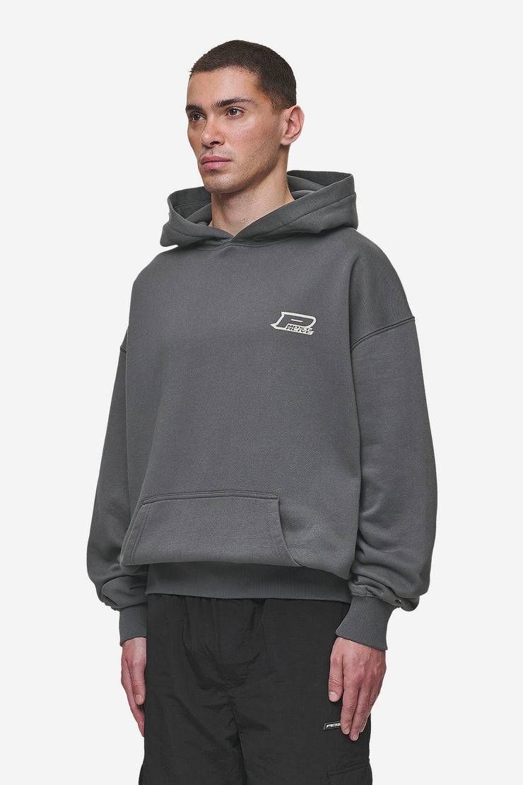 Pegador Fox Oversized Hoodie Washed Anthracite Kostenlose Rückgabe