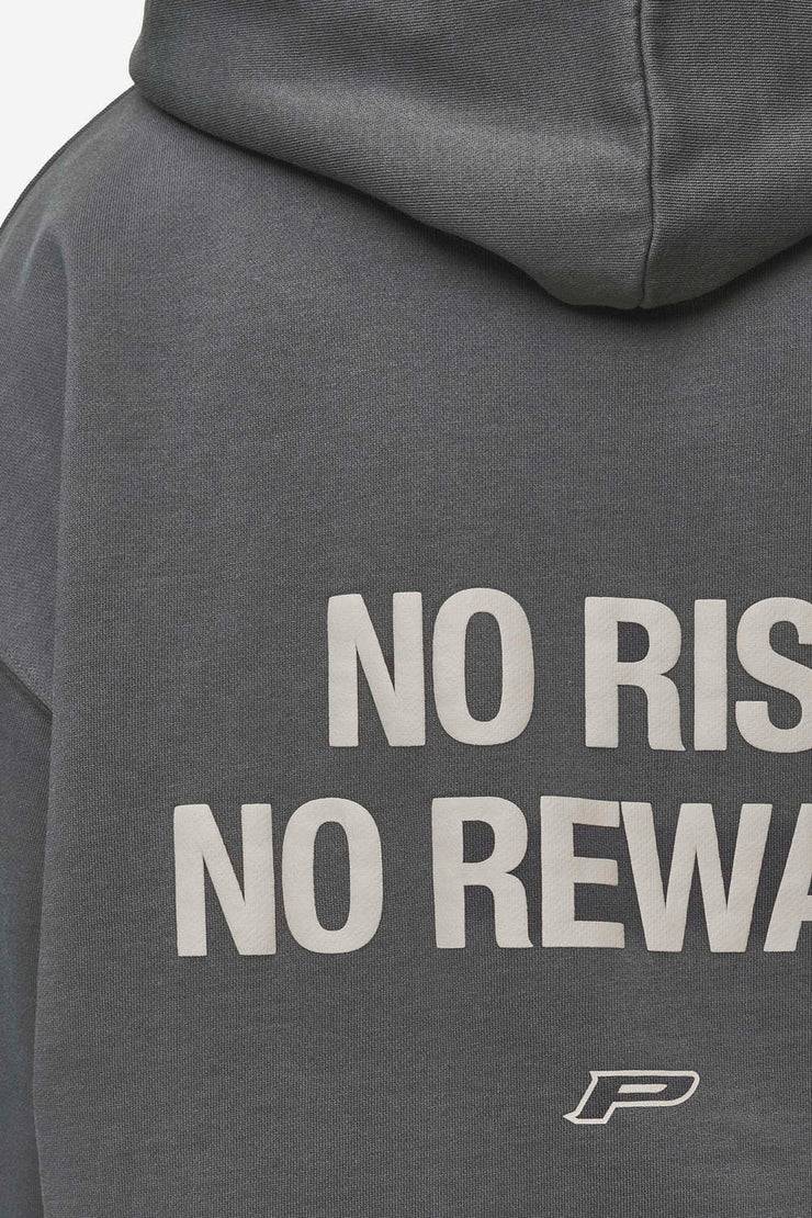 Pegador Fox Oversized Hoodie Washed Anthracite Kostenlose Rückgabe