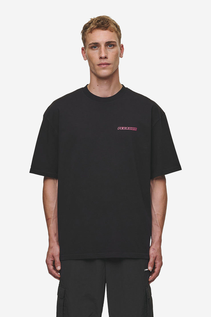 Pegador Bowin Oversized Tee Washed Black JETZT KAUFEN
