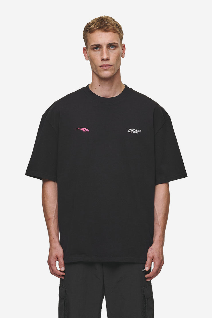 Pegador Clayton Oversized Tee Washed Black Bis zu 50% Rabatt