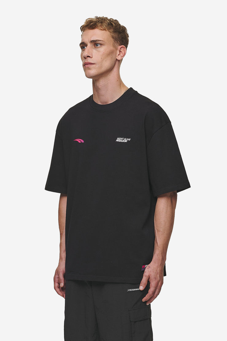 Pegador Clayton Oversized Tee Washed Black Bis zu 50% Rabatt