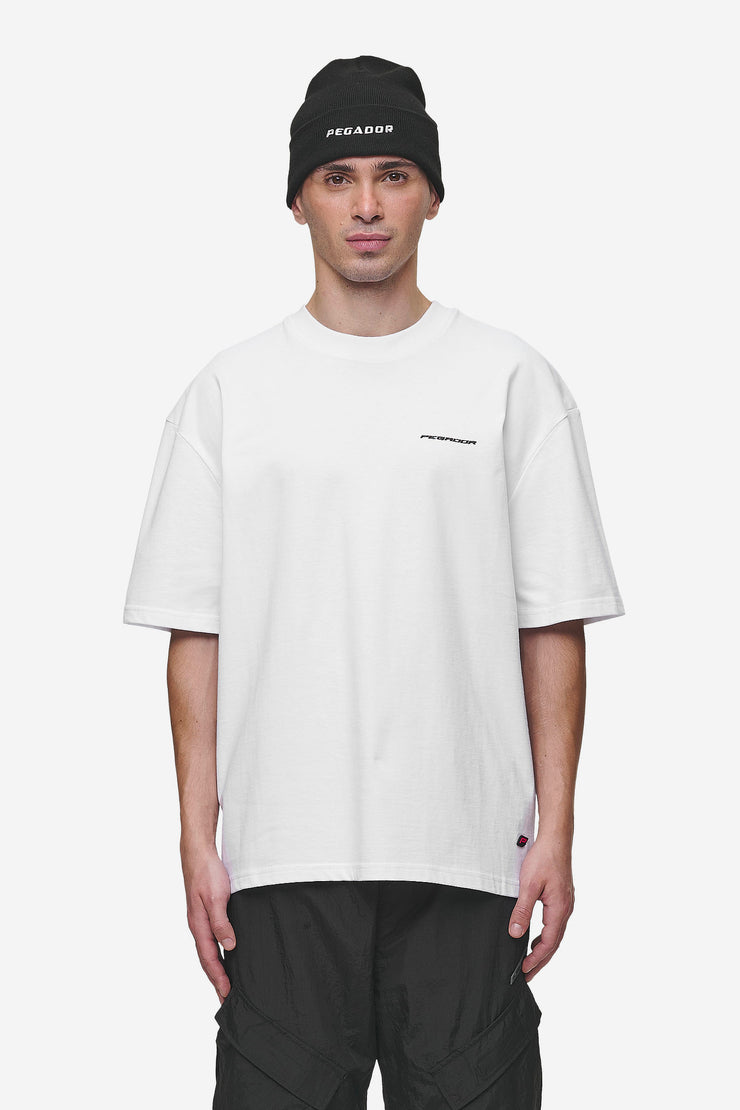 Pegador Charles Oversized Tee White Bis zu 60% Rabatt