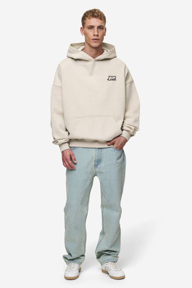 Pegador Duan Boxy Hoodie Washed Light Beige Nur für heute