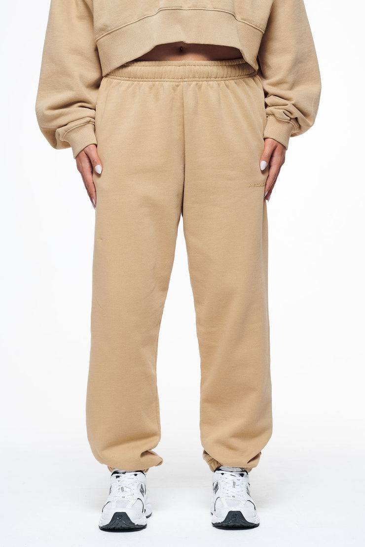 Pegador Villa High Waisted Sweat Pants Vintage Washed Espresso Gum Sonderangebot der Fabrik